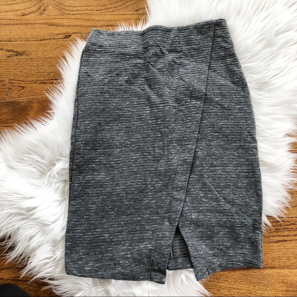 NWT Loft Grey Pencil Skirt